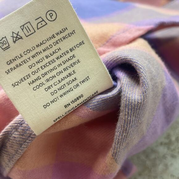 Spell Wyatt Flannel Plaid Button Down Shirt - Picture 14 of 14